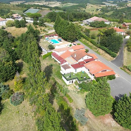 Logis Des Cretes De Pignols Hotell Moissac Eksteriør bilde
