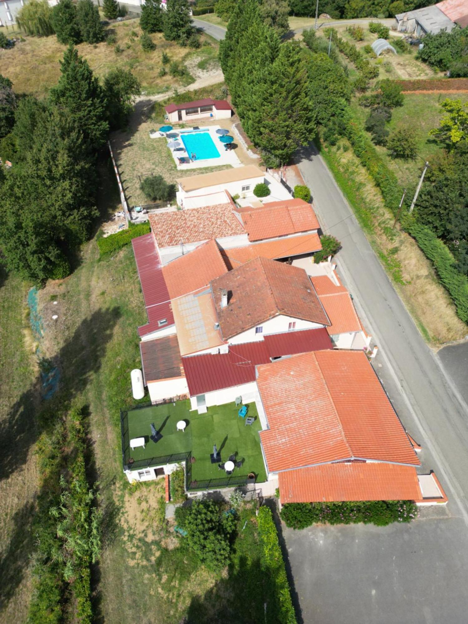 Logis Des Cretes De Pignols Hotell Moissac Eksteriør bilde